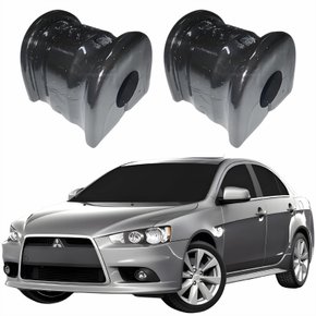 Kit Bucha Estabilizadora Traseira Mitsubishi Lancer 2010 Até 2020