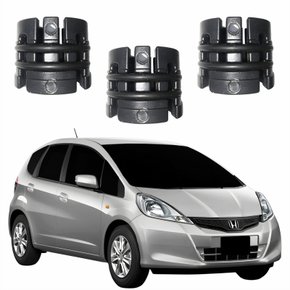 Kit Bucha Reparo Reforçada Caixa Direção Honda Fit 2009 Até 2014