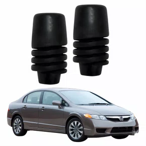 Kit Coxim Batente Capô Honda Civic 2007 Até 2016 2 Peças