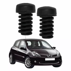 Kit Coxim Batente Capô Renault Clio 2 Peças