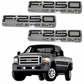 Kit de Emblema Lateral Ford f-250 - Escrito F-250 XLR SUPER DUTY