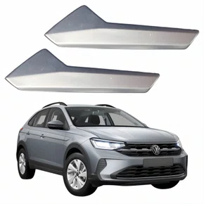 Kit Gatilho Maçaneta Interior Vw Nivus 2020 Até 2025 Lado Direito 2 Peças