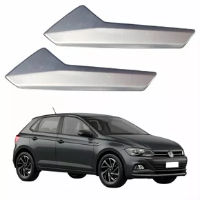 Kit Gatilho Maçaneta Interior Vw Polo 2018 Até 2025 Lado Direito 2 Peças