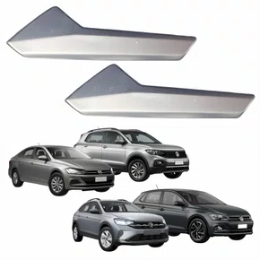 Kit Gatilho Maçaneta Interior Vw Polo Virtus 2018 Até 2025 T-Cross 2019 Até 2025 Nivus 2020 Até 2025 Lado Direito