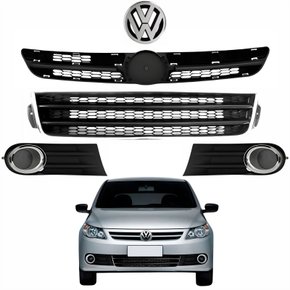 Kit Grades + Emblema Vw Gol G5 2008 Até 2012