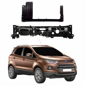 Kit Painel Dianteiro Superior Inferior Ford Ecosport 2013 2014 2015 2016