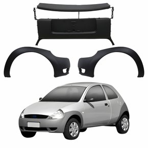 Kit Parachoque Dianteiro Ford Ka 2003 2004 2005 2006 2007