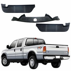 Kit Pisante Para-choque Traseiro Ford F250 1997 Até 2012