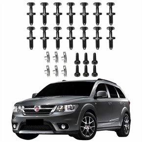 Kit Presilhas Defletor Parachoque Fiat Freemont 2008 Até 2018 Original