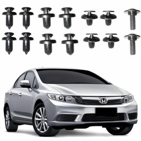 Kit Presilhas Defletor Parachoque Honda Civic 2012 2013 2014 2015 2016 Original