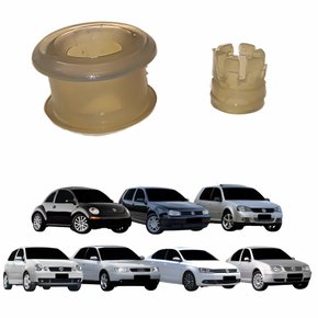 Kit Reparo Buchas Cabo Seleção Marchas Vw Golf Bora Polo Jetta New Beattle Audi Automático