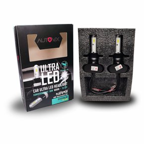 Lâmpadas Ultra Led H1 8000 Lumens