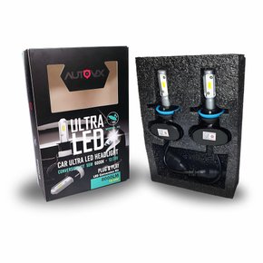 Lâmpadas Ultra Led H11/H9 8000 Lumens
