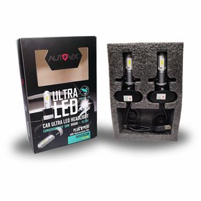 Lâmpadas Ultra Led H7 8000 Lumens