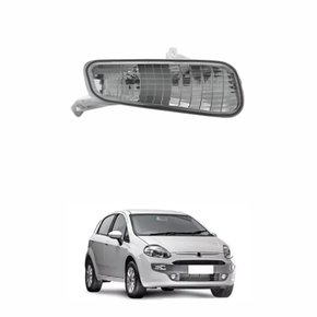 Lanterna Dianteira Pisca Fiat Punto 2012 2013 2014 2015 2016 2017 Parachoque Cristal Lado Direito Passageiro