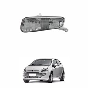 Lanterna Dianteira Pisca Fiat Punto 2012 2013 2014 2015 2016 2017 Parachoque Cristal Lado Esquerdo Motorista