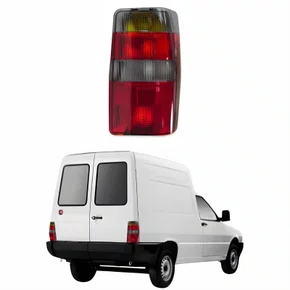 Lanterna Fiat Fiorino 2004 Até 2013 Fumê Lado Direito Passageiro