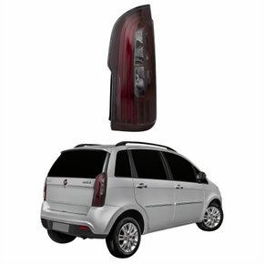 Lanterna Fiat Idea Essence 2010 Até 2016 Fumê Com Led Lado Direito Passageiro