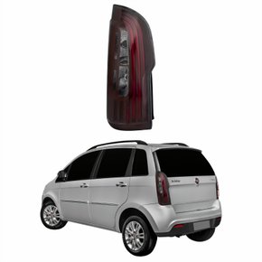 Lanterna Fiat Idea Essence 2010 Até 2016 Fumê Com Led Lado Esquerdo Motorista