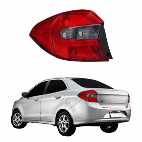 Lanterna Traseira Ford Ka Sedan 2015 2016 2017 2018 Fumê Lado Esquerdo Motorista