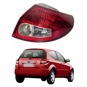 Lanterna Ford Ka 2008 Até 2011 Bicolor Lado Direito Passageiro