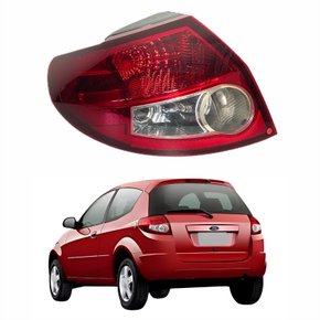 Lanterna Ford Ka 2008 Até 2011 Bicolor Lado Esquerdo Motorista