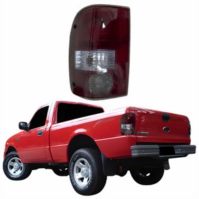 Lanterna Ford Ranger 2005 Até 2009 Fumê Claro Lado Esquerdo Motorista
