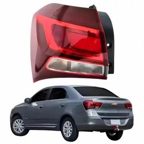 Lanterna Gm Cobalt 2016 Até 2019 Canto Bicolor Cristal Lado Esquerdo Motorista