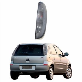 Lanterna Traseira Gm Corsa Hatch Frente Montana 2006 Até 2012 Fumê Lado Direito Passageiro