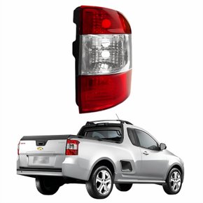 Lanterna Gm Montana 2011 até 2019 Bicolor Lado Direito Passageiro