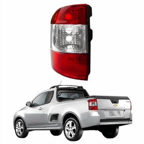 Lanterna Gm Montana 2011 até 2019 Bicolor Lado Esquerdo Motorista