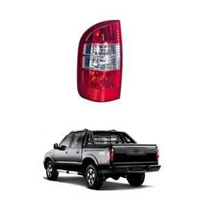 Lanterna Gm S-10 2009 2010 2011 Bicolor Cristal Lado Esquerdo Motorista