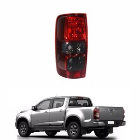 Lanterna Gm S-10 2012 Até 2022 Bicolor Fumê com Led Ltz Lado Esquerdo Motorista