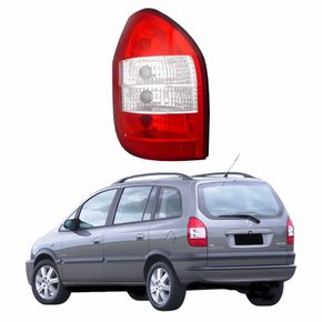 Lanterna Traseira Gm Zafira 2001 Até 2012 Bicolor Lado Esquerdo Motorista