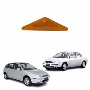 Pisca Paralama Ford Focus 1998 até 2008 Ford Mondeo 2002 até 2006 Âmbar Lado Direito Passageiro Lado Esquerdo Motorista