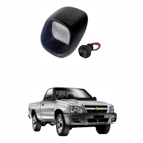 Lanterna Luz Placa Gm S-10 2001 até 2011 Com Soquete Lado Direito Passageiro