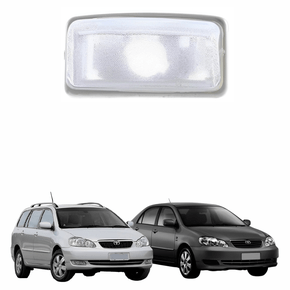 Lanterna Luz Placa Toyota Corolla Fielder 2003 até 2008 Sem Soquete Lado Direito Passageiro
