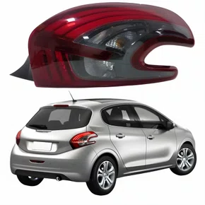 Lanterna Peugeot 208 2013 Até 2018 Fumê Lado Direito Passageiro