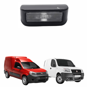 Lanterna Luz Placa Fiat Doblo 2002 até 2021 Fiorino 2014 até 2021 Com Soquete