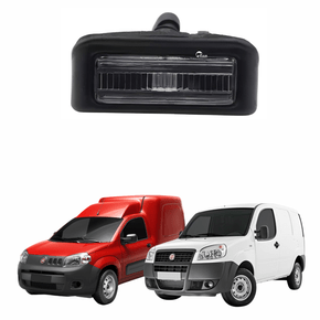 Lanterna Luz Placa Fiat Doblo 2002 até 2021 Fiorino 2014 até 2021 Sem Soquete