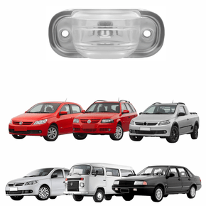 Lanterna Luz Placa Vw Gol G5 Parati Voyage Kombi Santana Saveiro