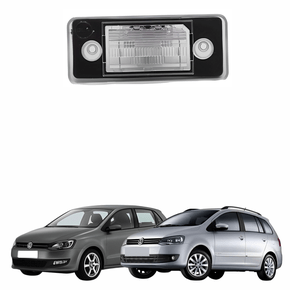 Lanterna Luz Placa Vw Polo 2003 até 2014 Vw Spacefox 2006 até 2014 Sem Soquete