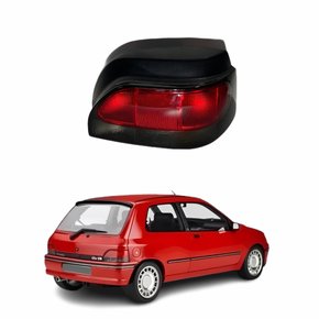 Lanterna Renault Clio 1996 1997 1998 1999 Bicolor Fumê Lado Direito Passageiro