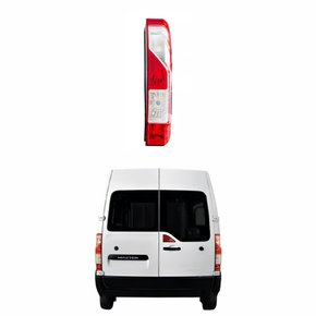 Lanterna Renault Master 2012 Até 2022 Bicolor Cristal Lado Direito Passageiro