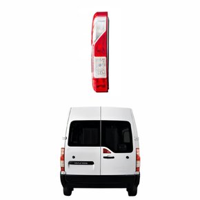 Lanterna Renault Master 2012 Até 2022 Bicolor Cristal Lado Esquerdo Motorista