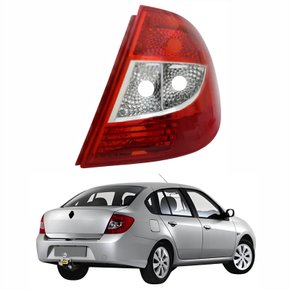 Lanterna Traseira Renault Symbol 2009 Até 2013 Lado Direito Passageiro