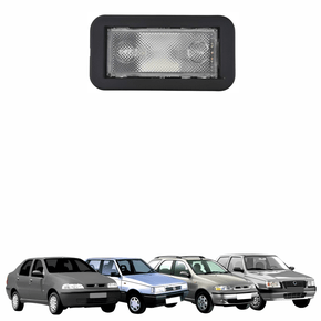 Lanterna Teto Fiat Uno Premio Siena Palio Weekend 1996 Até 2002 Preto