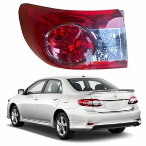 Lanterna Traseira Toyota Corolla 2012 2013 2014 Sem Led Canto Lado Esquerdo Motorista