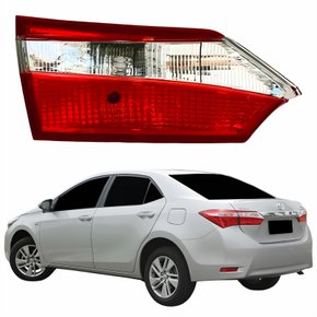Lanterna Traseira Toyota Corolla 2015 2016 2017 Tampa Bicolor Sem Led Lado Esquerdo Motorista