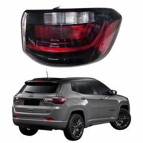 Lanterna Traseira Canto Jeep Compass 2022 Até 2024 Com Led Lado Direito Passageiro